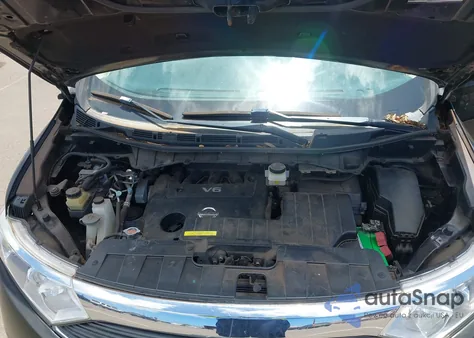 2017 Nissan Quest Sv из США, поврежденный, VIN JN8AE2KP4H9169686